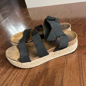 steve madden kimmie sandal black